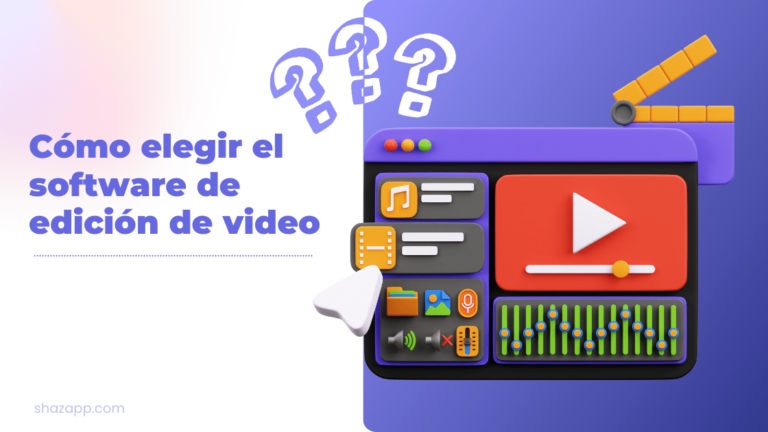 Cómo elegir el software de edición de video