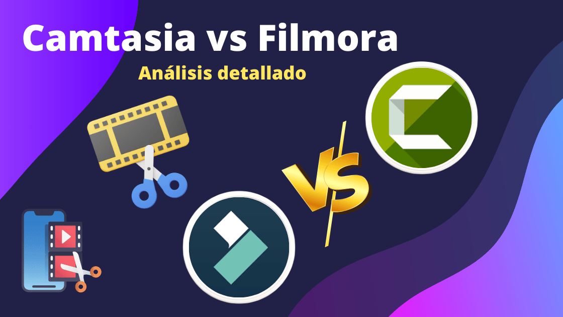 Camtasia vs Filmora Análisis detallado